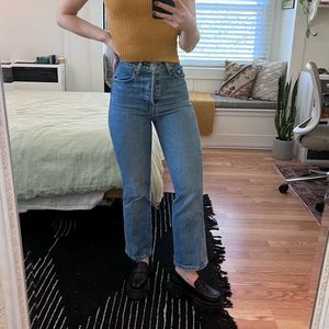 Levi’s Ribcage Crop Boot Cut Jeans